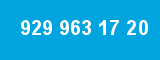 929 963 17 20